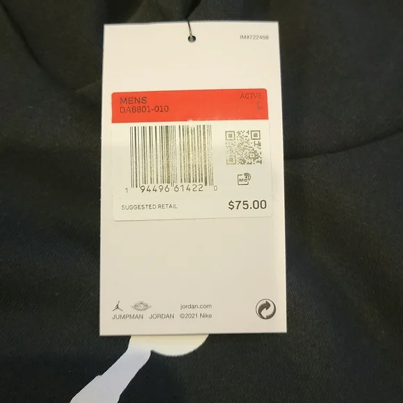 NWT Mens Jordan hoodie - Picture 3 of 4